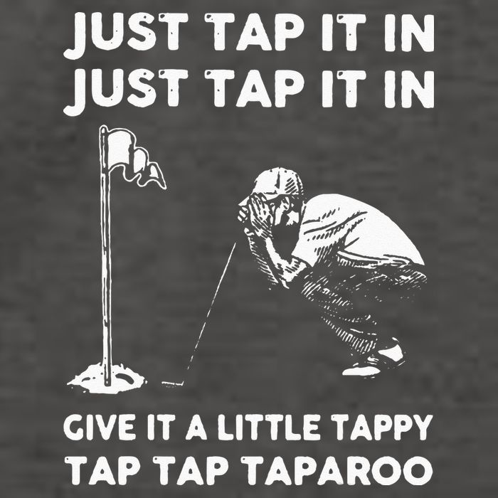 Just Tap It In Just Tap It In Give It A Little Tappy Tap Vector Backpack