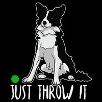Just Throw It Funny Border Collie Dog Lover Backpack
