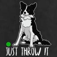 Just Throw It Funny Border Collie Dog Lover 25L Jumbo Tote