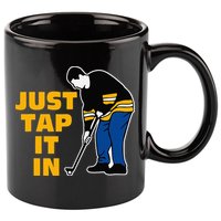 Just Tap It In Golf Lovers 11oz C Handle Ceramic Mug