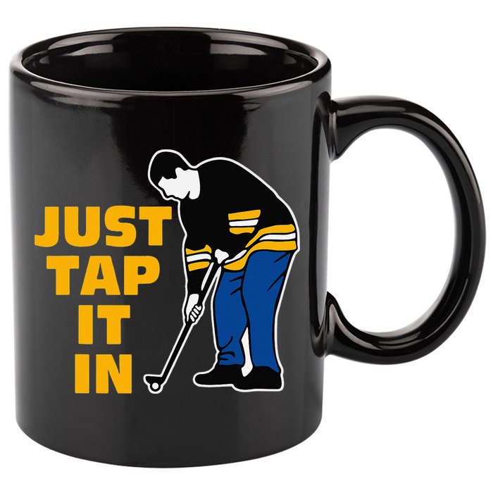 Just Tap It In Golf Lovers 11oz C Handle Ceramic Mug