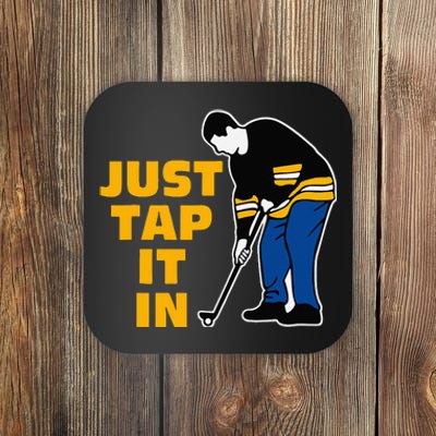 Just Tap It In Golf Lovers Coaster