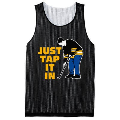 Just Tap It In Golf Lovers Mesh Reversible Basketball Jersey Tank