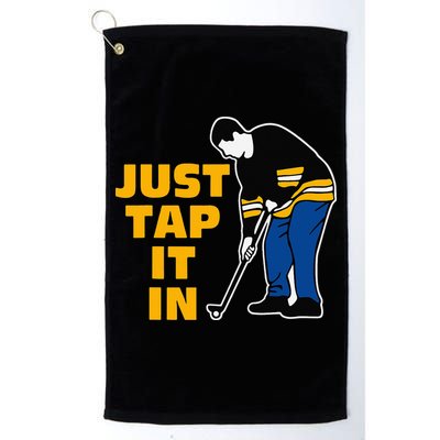 Just Tap It In Golf Lovers Golf Towel