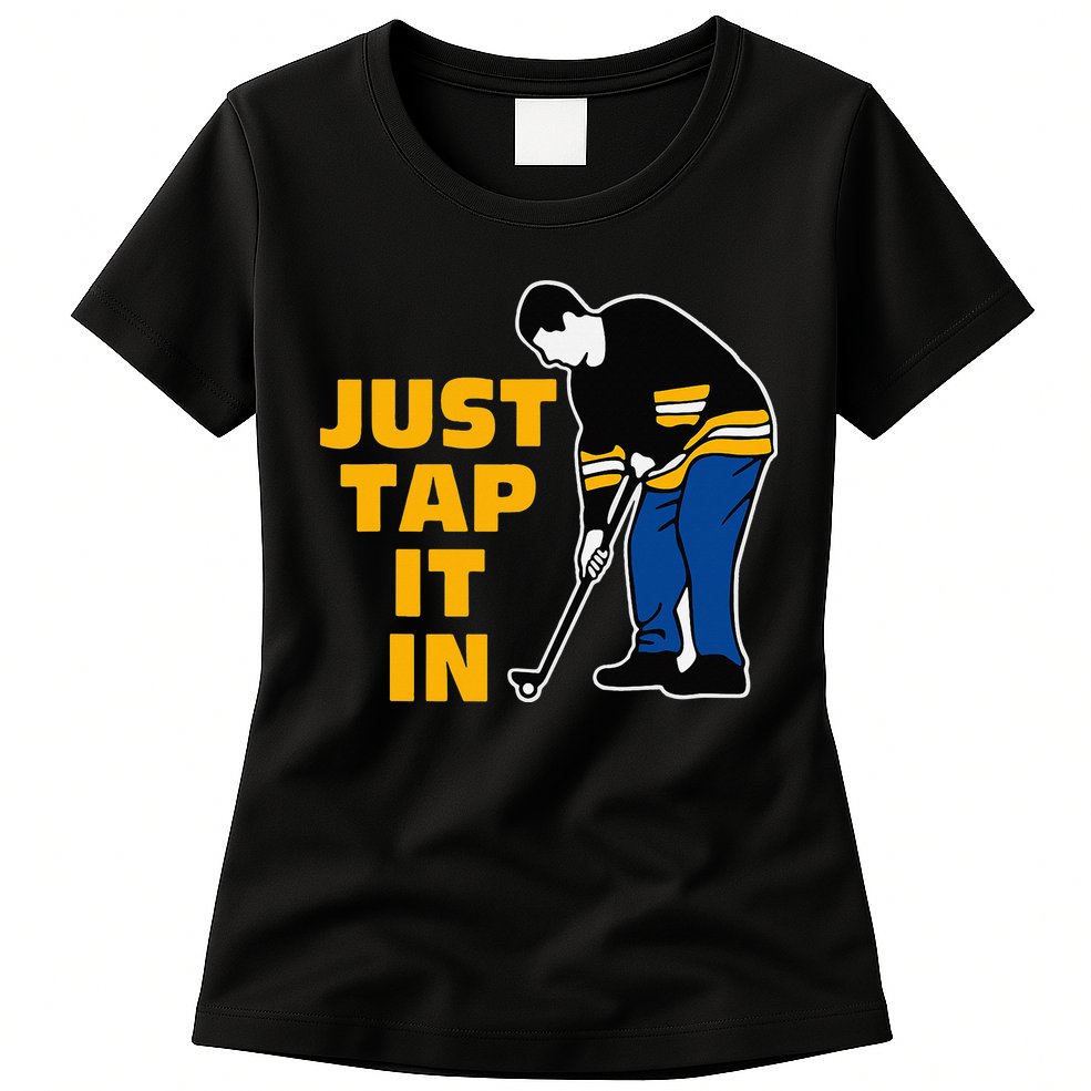 Just Tap It In Golf Lovers Womens T-Shirt
