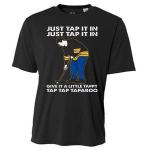 Just Tap It In Graphic Golfs Funny Outfits Sports Movies Cooling Performance Crew T-Shirt