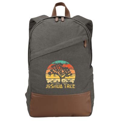 Joshua Tree Cotton Canvas Backpack