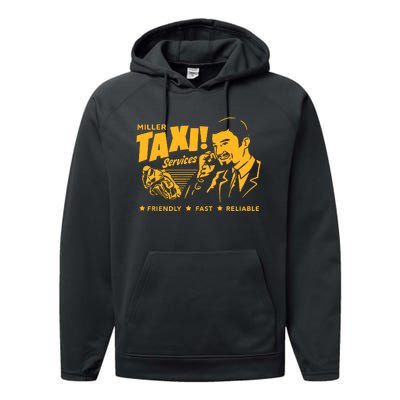 Jackmiller43 Taxi Performance Fleece Hoodie