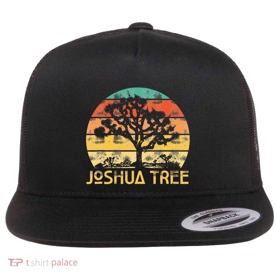 Joshua Tree Flat Bill Trucker Hat
