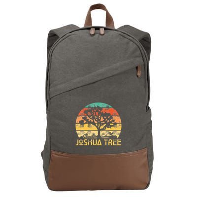 Joshua Tree Cotton Canvas Backpack