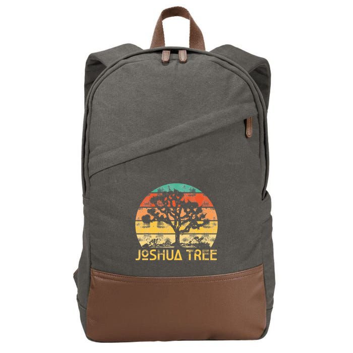 Joshua Tree Cotton Canvas Backpack