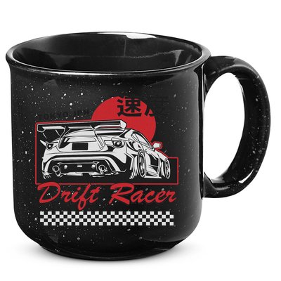Jdm Tokyo Japan Drift Race Car Tuning Retro Vintage 15oz Campfire Ceramic Mug
