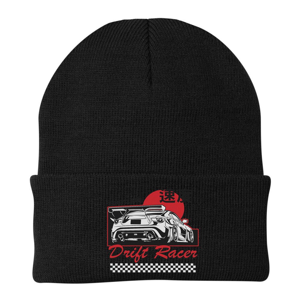 Jdm Tokyo Japan Drift Race Car Tuning Retro Vintage Beanie