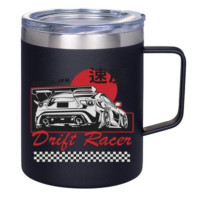 Jdm Tokyo Japan Drift Race Car Tuning Retro Vintage 12oz Stainless Steel Coffee Mug