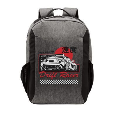 Jdm Tokyo Japan Drift Race Car Tuning Retro Vintage Vector Backpack