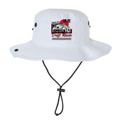 Jdm Tokyo Japan Drift Race Car Tuning Retro Vintage Graphic Bucket Hat