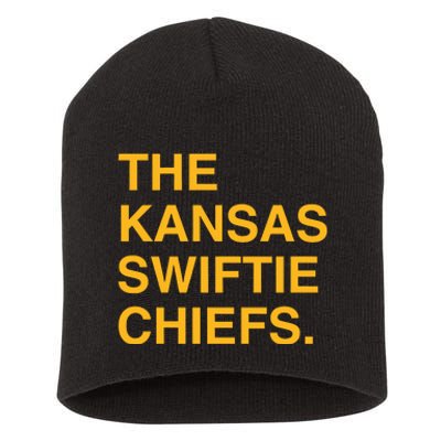 Joeymulinaro The Kansas Swifti Chief Short Acrylic Beanie