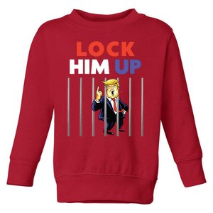 Jail Trump Lock Him Up Anti Trump Toddler Sweatshirt