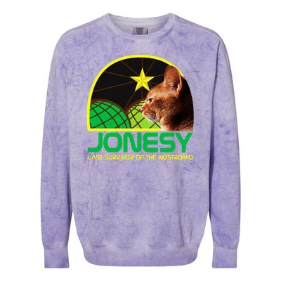 Jonesy The Last Surviving Member Funny Colorblast Crewneck Sweatshirt