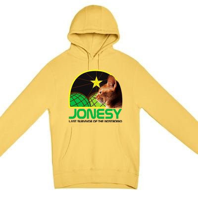 Jonesy The Last Surviving Member Funny Premium Pullover Hoodie