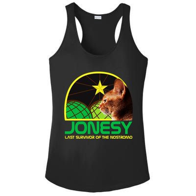 Jonesy The Last Surviving Member Funny Ladies PosiCharge Competitor Racerback Tank