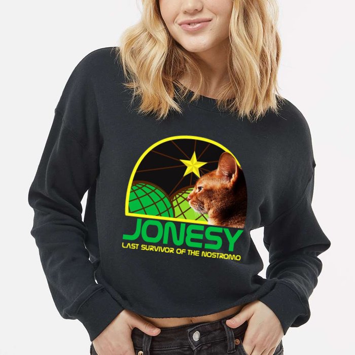 Jonesy The Last Surviving Member Funny Cropped Pullover Crew