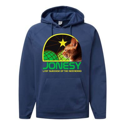 Jonesy The Last Surviving Member Funny Performance Fleece Hoodie