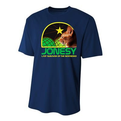 Jonesy The Last Surviving Member Funny Youth Performance Sprint T-Shirt