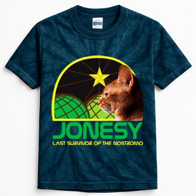 Jonesy The Last Surviving Member Funny Kids Tie-Dye T-Shirt