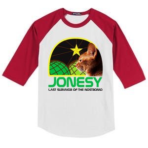 Jonesy The Last Surviving Member Funny Kids Colorblock Raglan Jersey