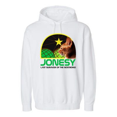 Jonesy The Last Surviving Member Funny Garment-Dyed Fleece Hoodie