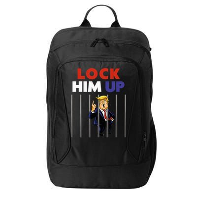 Jail Trump Lock Him Up Anti Trump City Backpack