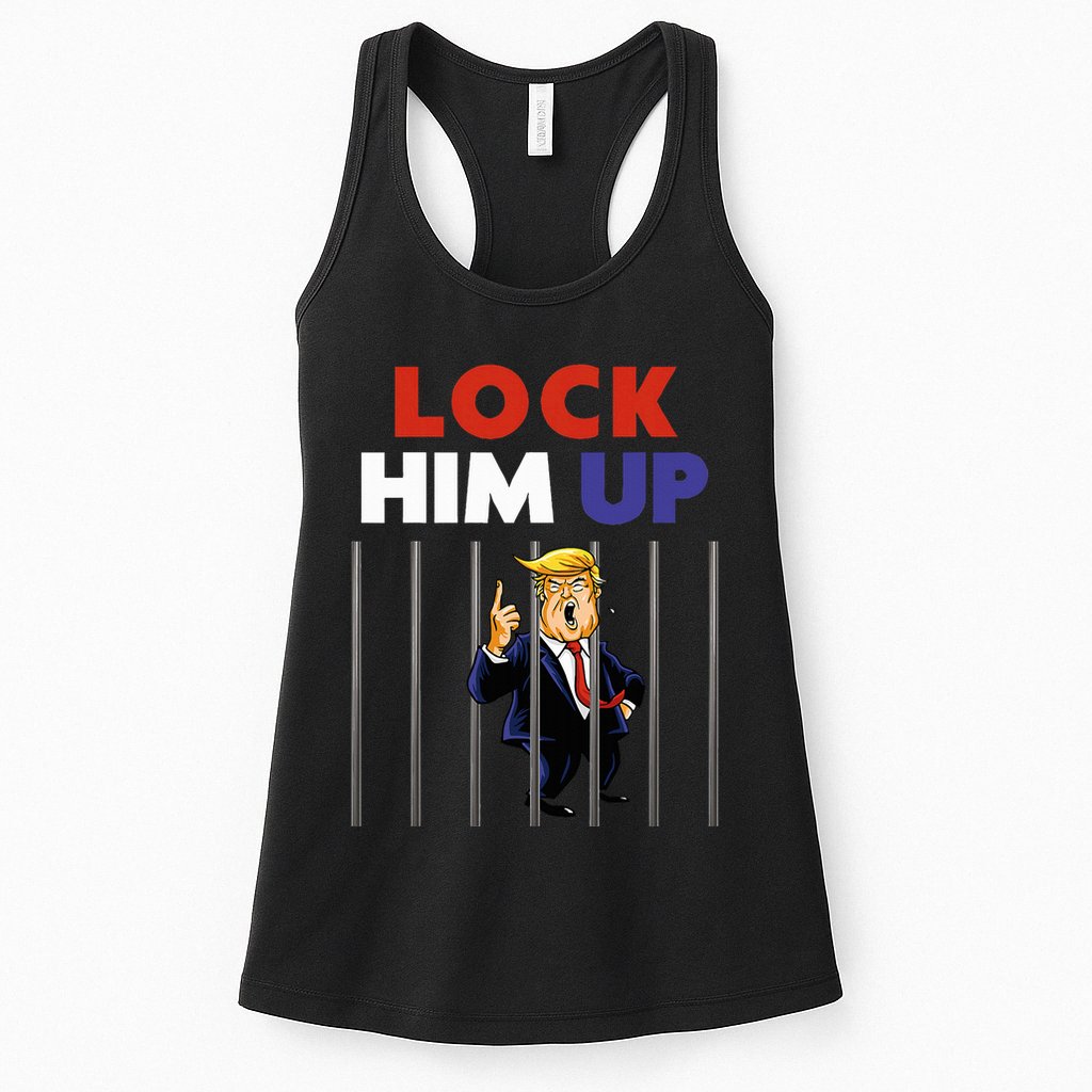 Jail Trump Lock Him Up Anti Trump Womens Tank Top