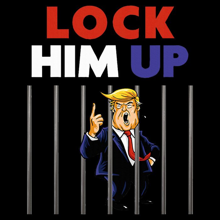 Jail Trump Lock Him Up Anti Trump Womens Tank Top