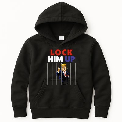 Jail Trump Lock Him Up Anti Trump Kids Hoodie