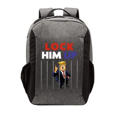 Jail Trump Lock Him Up Anti Trump Vector Backpack