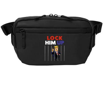 Jail Trump Lock Him Up Anti Trump Crossbody Pack