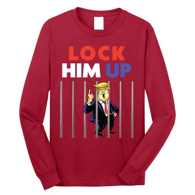 Jail Trump Lock Him Up Anti Trump Long Sleeve Shirt