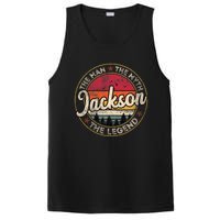 Jackson The Man The Myth The Legend Personalized Name PosiCharge Competitor Tank