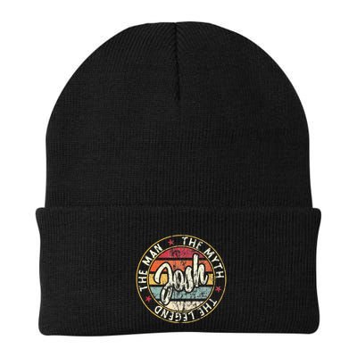 Josh The Man The Myth The Legend First Name Josh Knit Cap Winter Beanie