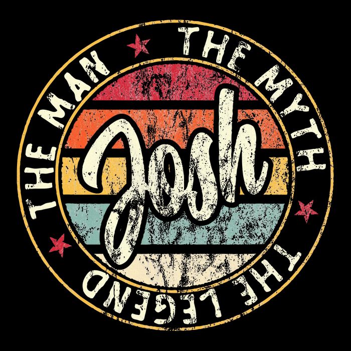 Josh The Man The Myth The Legend First Name Josh Kids T-Shirt