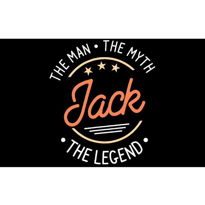 Jack The Man The Myth The Legend Bumper Sticker