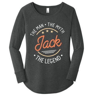 Jack The Man The Myth The Legend Women's Perfect Tri Tunic Long Sleeve Shirt