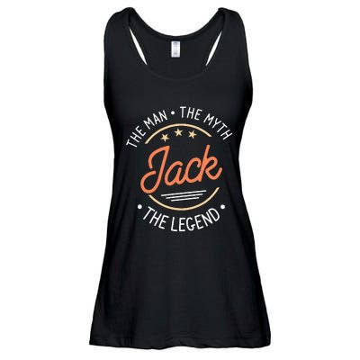 Jack The Man The Myth The Legend Ladies Essential Flowy Tank