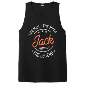 Jack The Man The Myth The Legend PosiCharge Competitor Tank