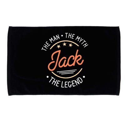 Jack The Man The Myth The Legend Microfiber Hand Towel