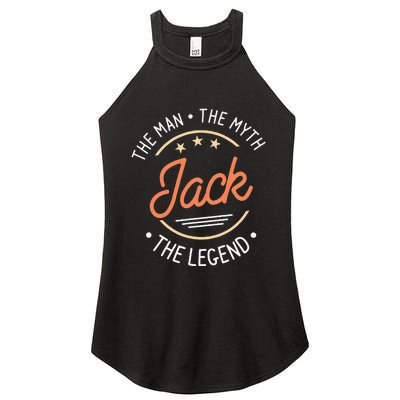 Jack The Man The Myth The Legend Women's Perfect Tri Rocker Tank