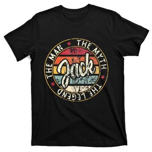 Jack The Man The Myth The Legend First Name Jack T-Shirt