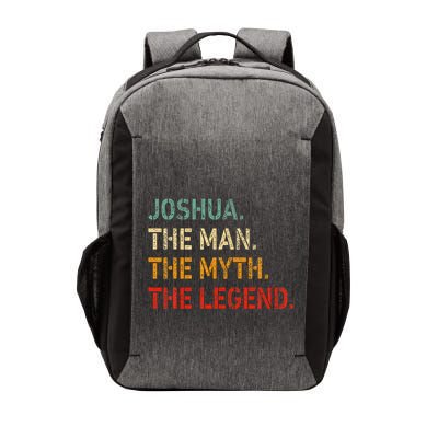 Joshua The Man The Myth The Legend Funny Idea Joshua Vector Backpack