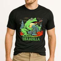 Japanese Toadzilla Monster Frog Attack Cooling Performance Crew T-Shirt